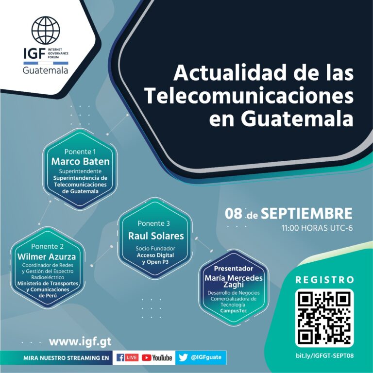 Actualidad de las en Guatemala IGF